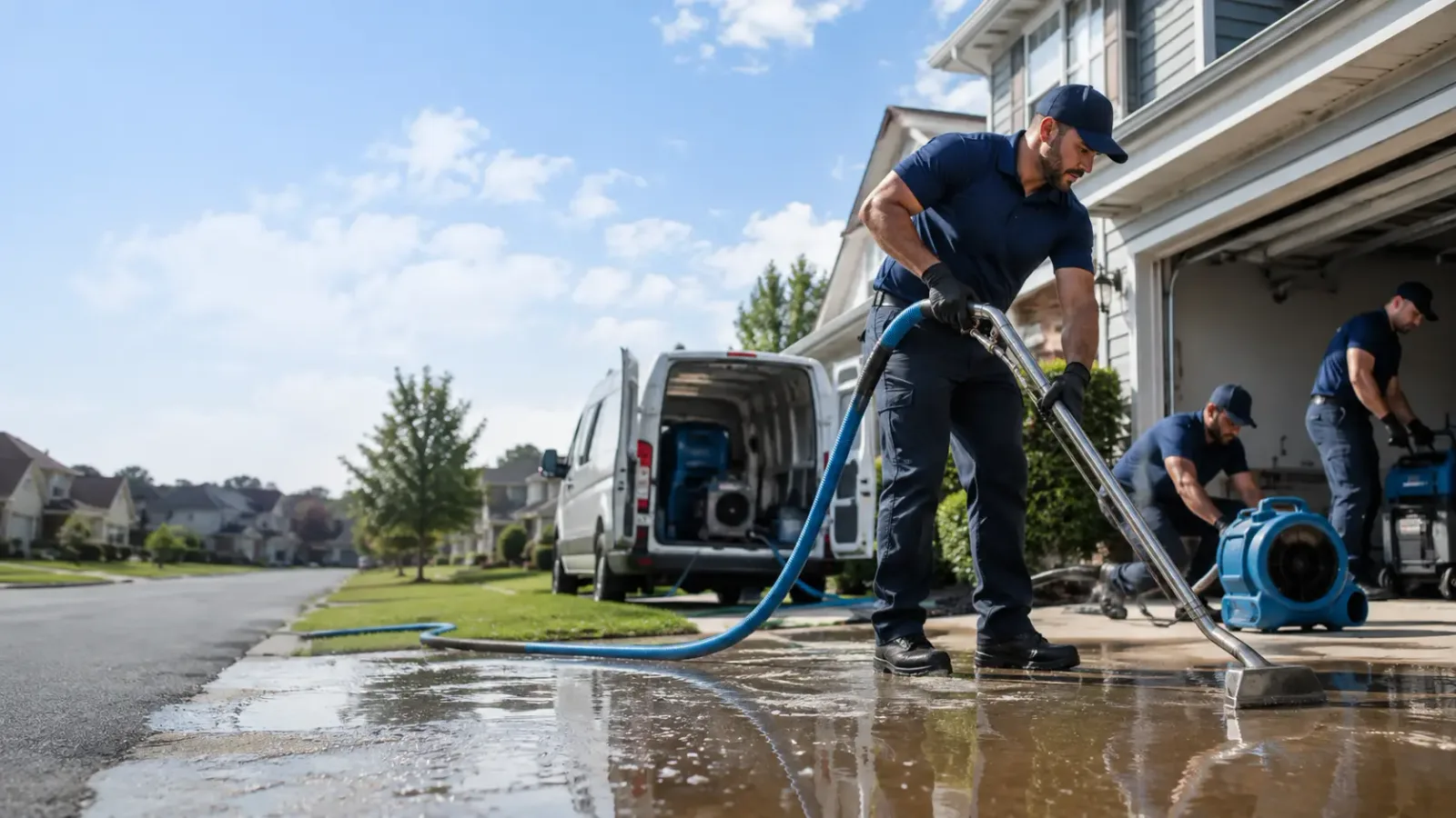 Flood Damage Restoration in London, OH